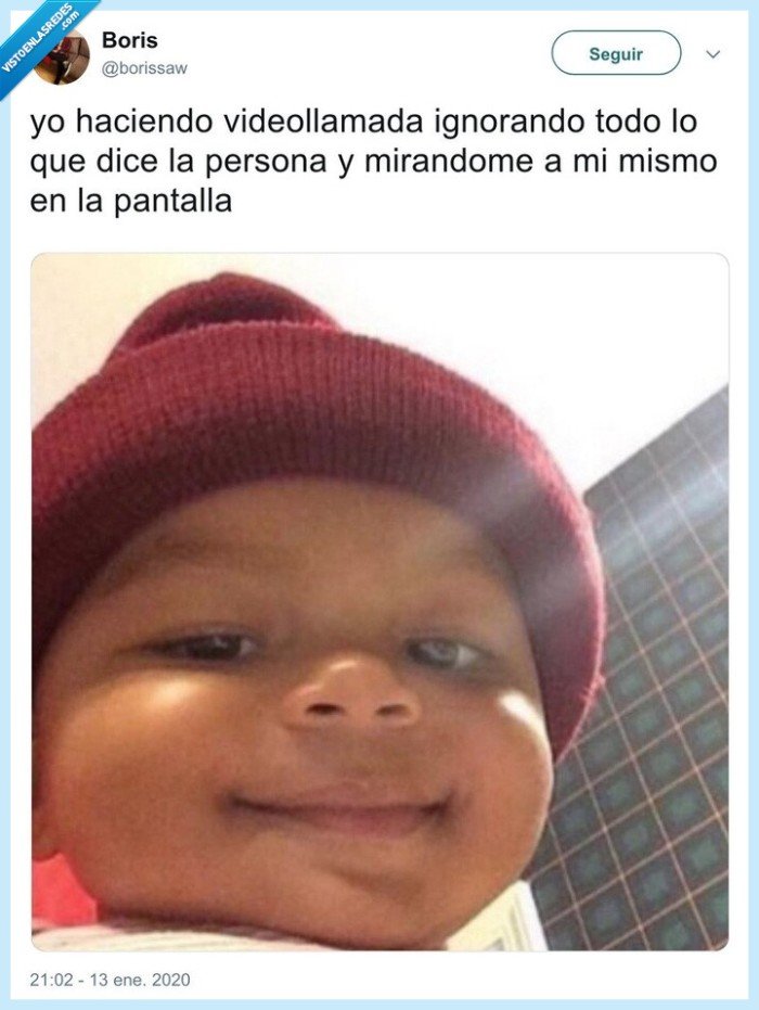 videollamada,mirarse,cámara