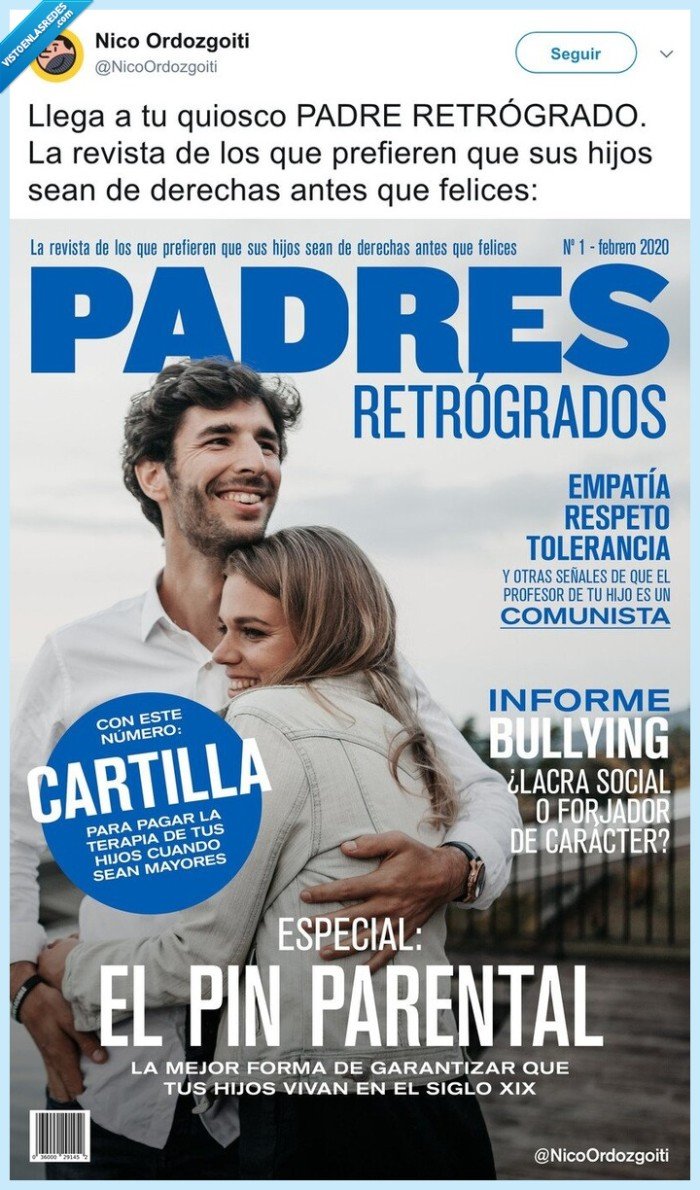 padres retr&oacute;gados,revista
