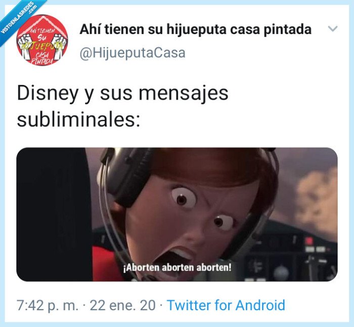 Disney,Los Increíbles,aborto,mensajes subliminales