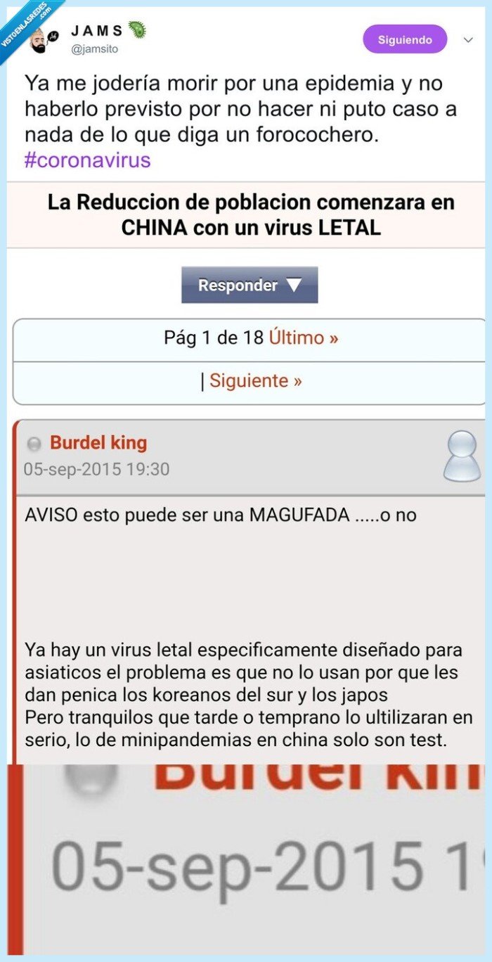 coronavirus,china,apocalipsis,foroches,anticipar