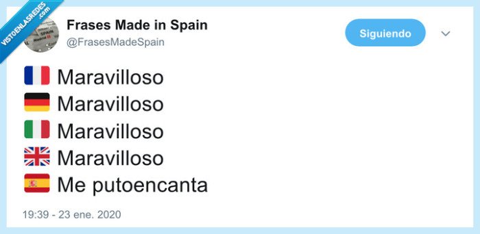 maravilloso,traducción