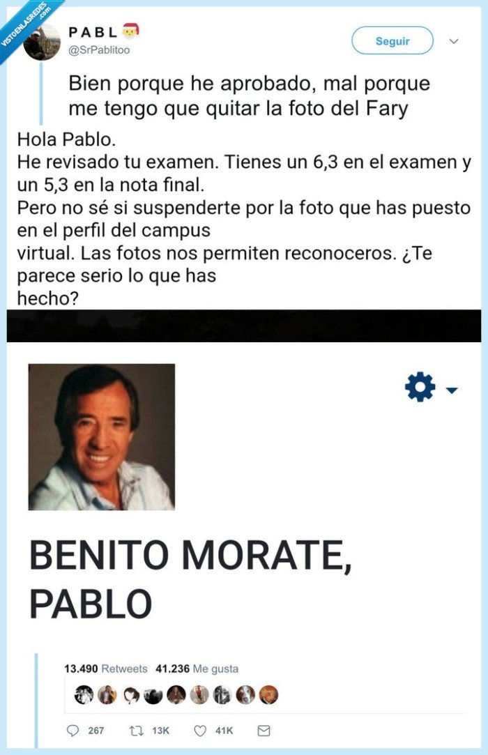 el fary,perfil,aprobar,examen