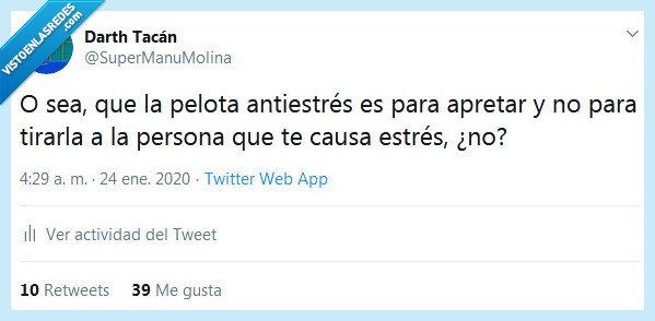 pelota,estrés,tirar