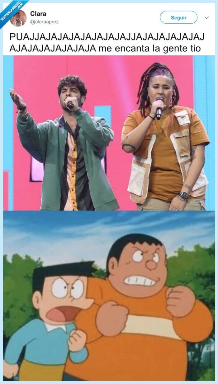 eli,rafa,gigante,doraemon,suneo,operacion triunfo