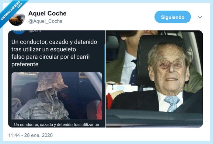 carril vao,esqueleto,multa