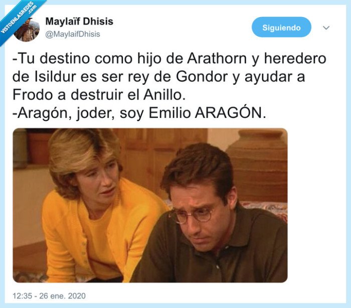 emilio aragón,aragorn