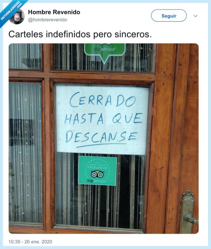 cartel,cansado,cerrado