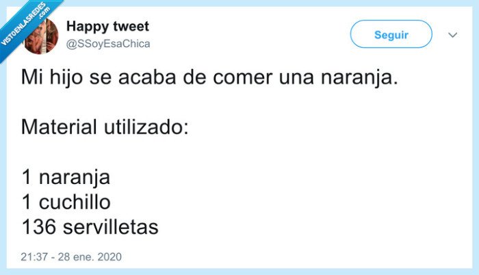 naranja,detrozo,jugo,servilletas,niños