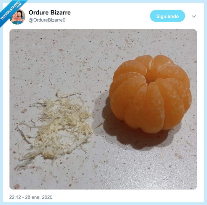 mandarina,hilos