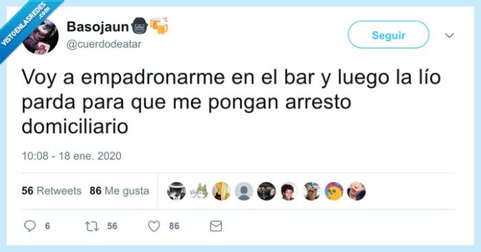padrón,empadronarse,arresto domiciliario,bar