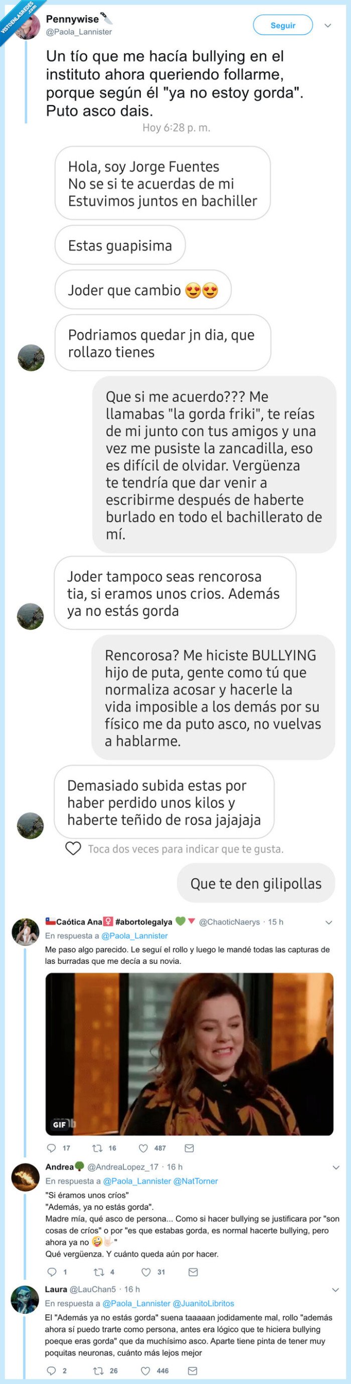 zasca,karma,bullying,acoso,hdp