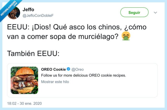 usa,eeuu,doble rasero,comida,oreo