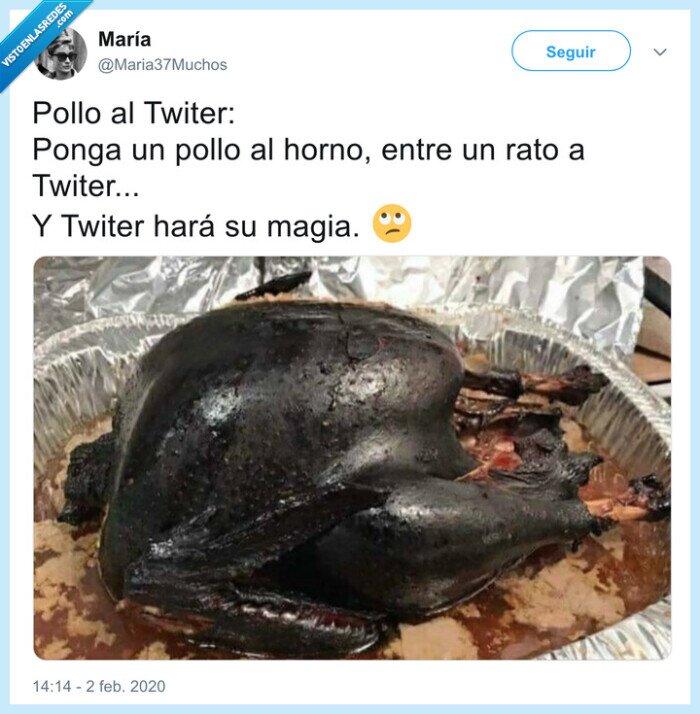 pollo,quemado,twitter,receta