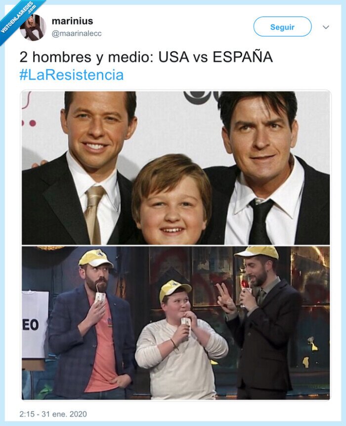 miquel montoro,la resistencia,2 hombres y medio