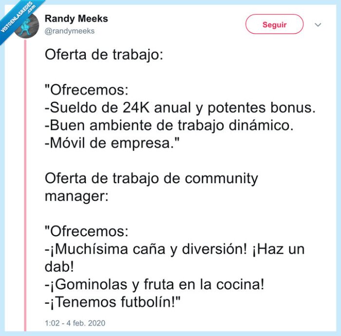 trabajo,startup,chupi,futbolin,gominolas