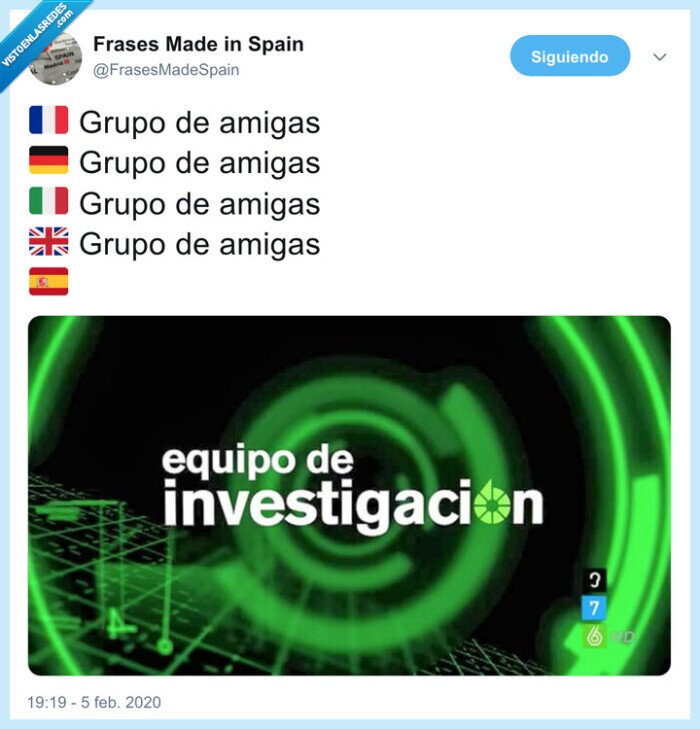 amigas,grupo,equipo de investigación