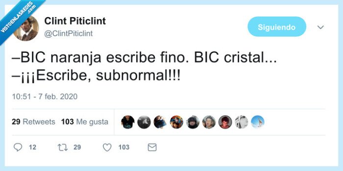 bic normal,fino,escribe