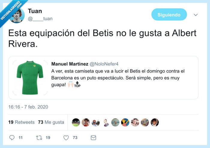 albert rivera,rallas,betis,camiseta