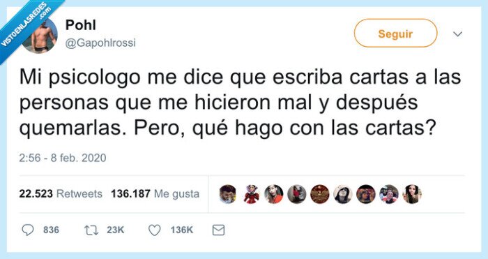 quemar,cartas,psicólogo,gente,compañía