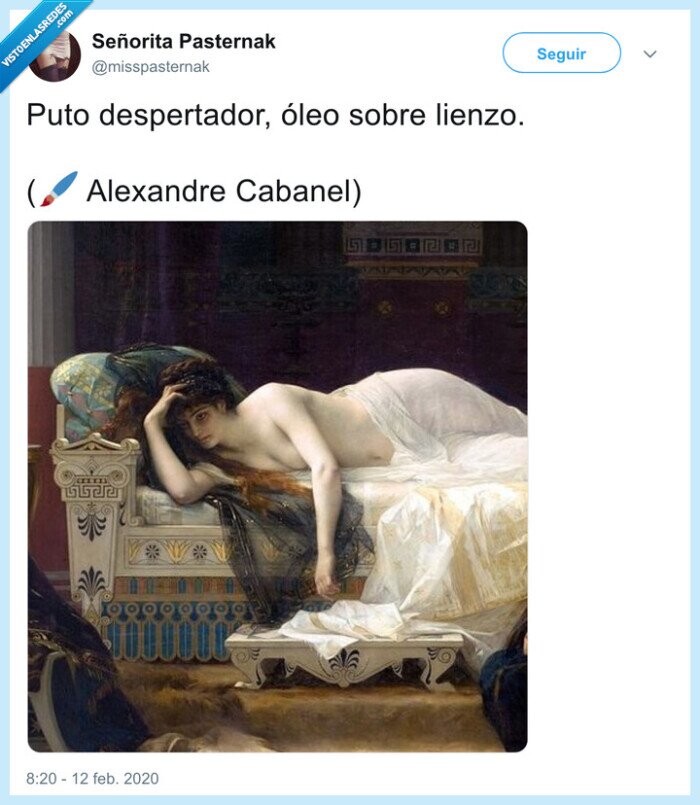 despertador,óleo,lienzo