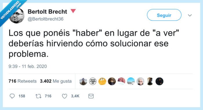 ortografía,a ver,haber