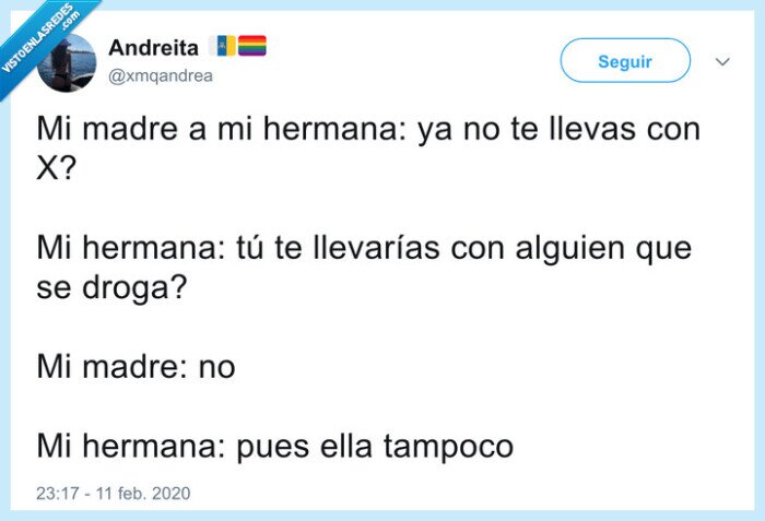 hermana,drogas,amigas