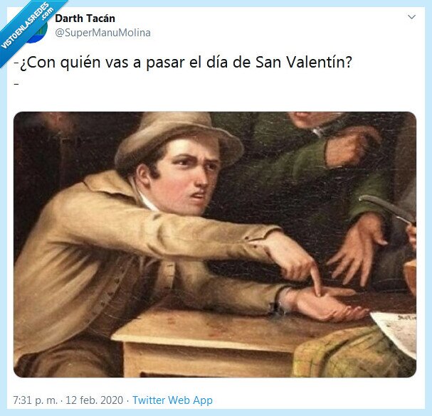 san valent&iacute;n,pasar,mano