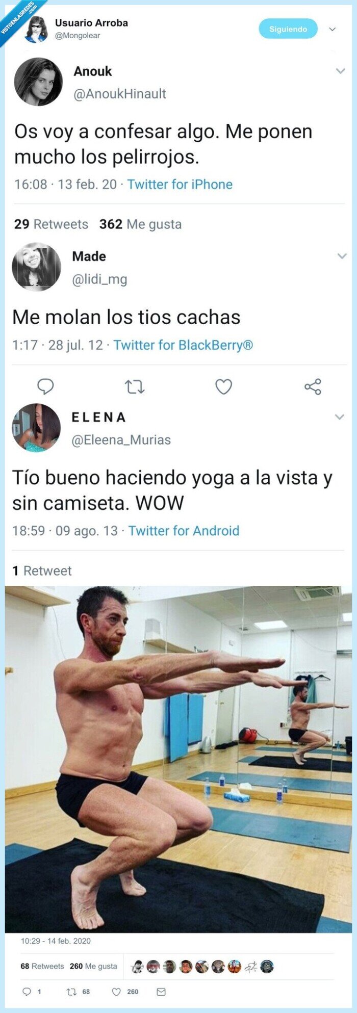 pablo motos,pelirrojo,cachas,yoga