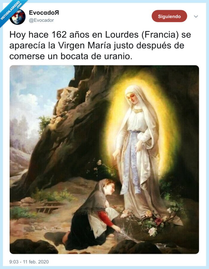 lourdes,virgen,halo,luz,uranio