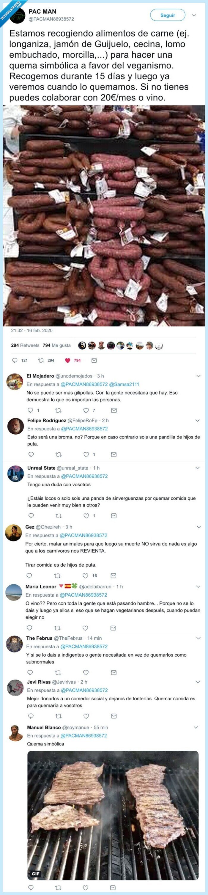 vegano,broma,embutidos,ironía,troleo