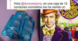 Enlace a Una chica se encuentra un preservativo dorado en una caja de 12 normales y pregunta a durex si ha ganado una visita a su fábrica