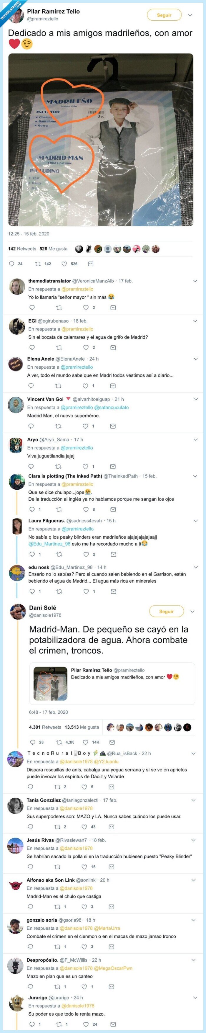 disfraz,madrid man,madrileño