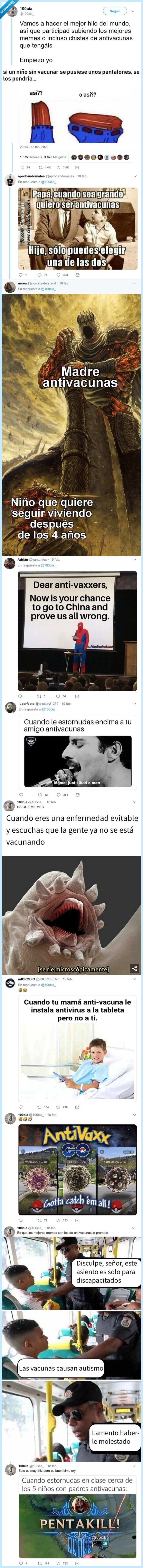 antivacunas,memes,recopilación