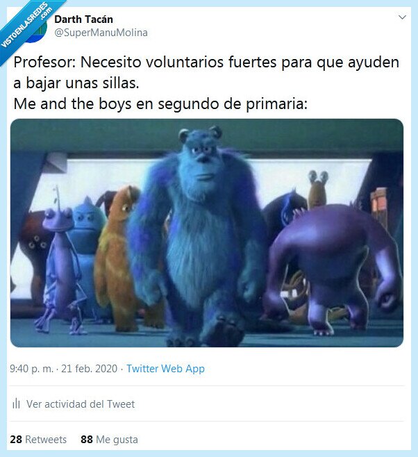 voluntarios,profesor,sillas,colegio