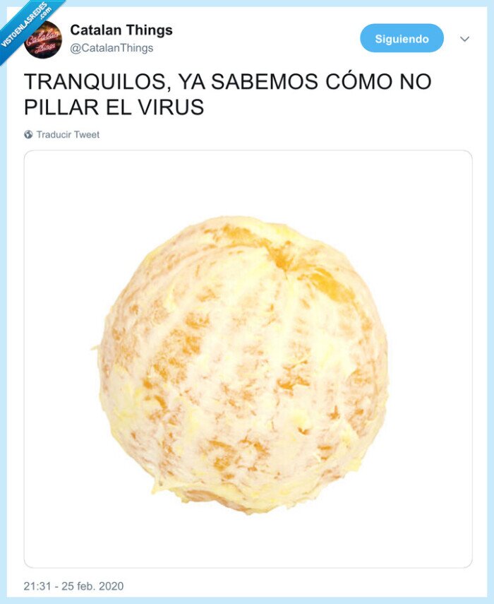 piel,naranja,coronavirus,miquel montoro