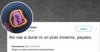 541390 - Hostias virales en Twitter, la gripe común se pelea con el coronavirus