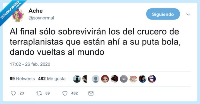 terraplanistas,coronavirus