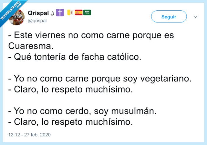 carne,cuaresma,vegetariano,musulman