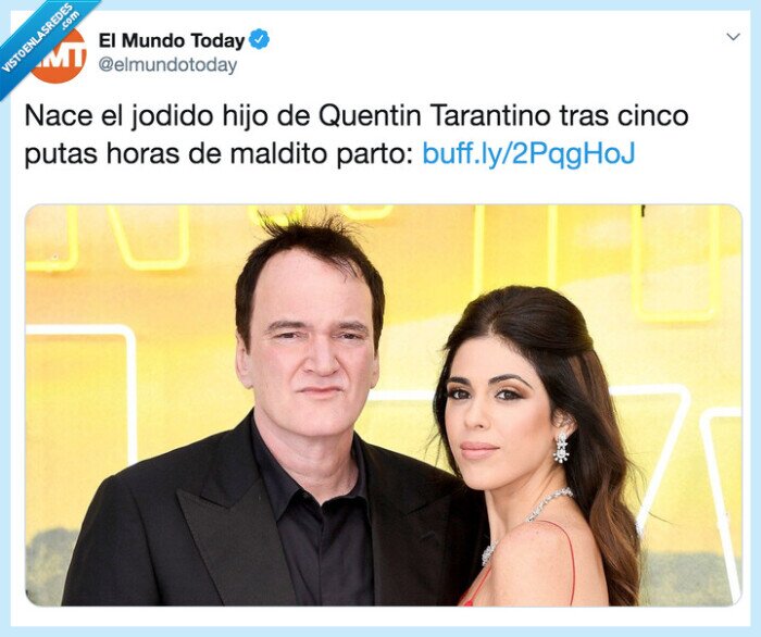 quentin tarantino,titular,hijo,insultos