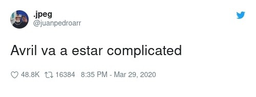 avril lavigne,complicated,abril,chistaco