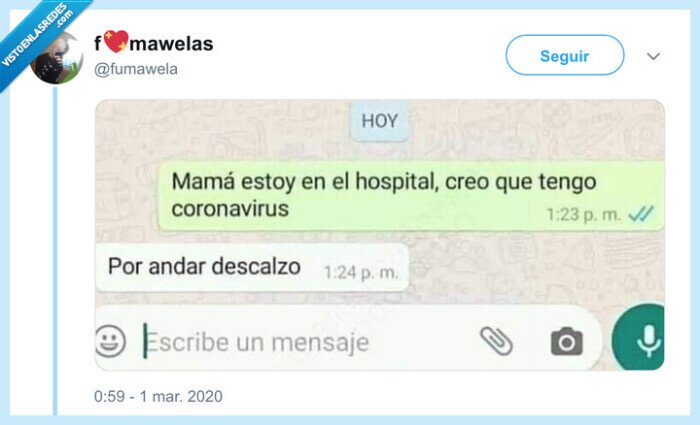 madre,descalzo,coronavirus