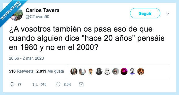 20 años,atrás