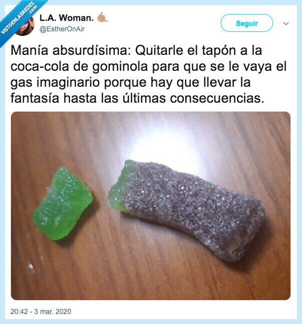 cocacola,tapón,gominola,chuchería