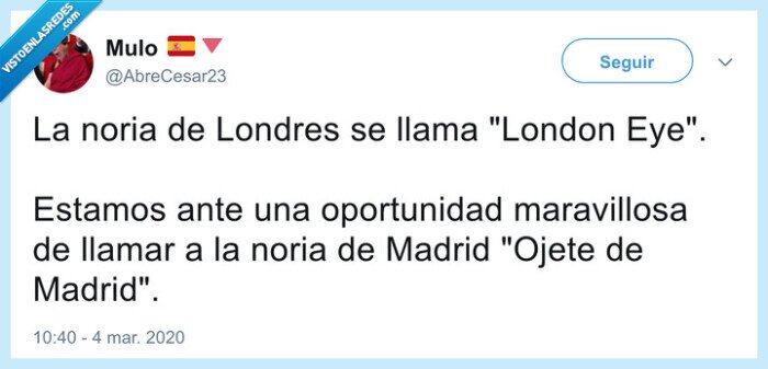 noria,ojete,london eye,madrid
