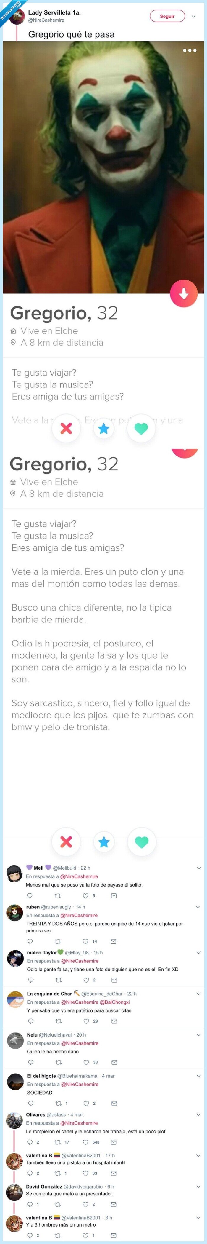 tinder,joker,ligar,patético