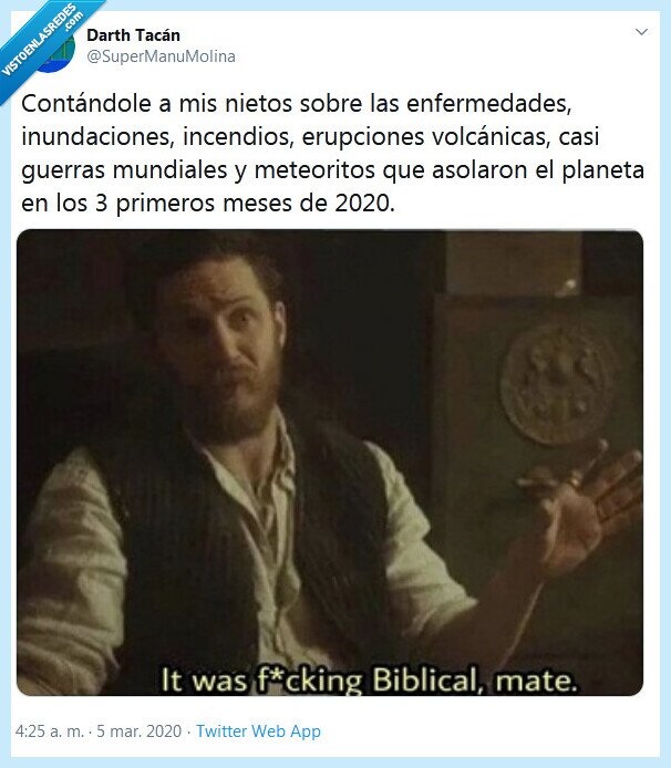 2020,primeros meses,apocalipsis