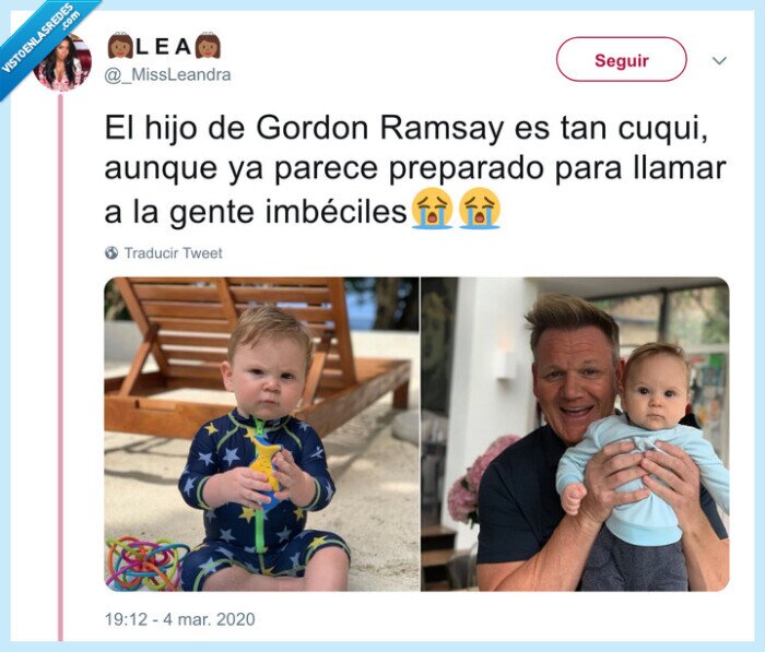 gordon ramsey,hijo,bebé