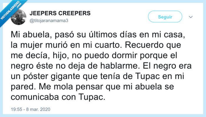 negro,pared,poster,tupac,abuela