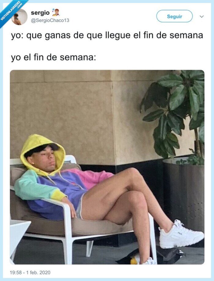 fin de semana,vago,sin hacer nada