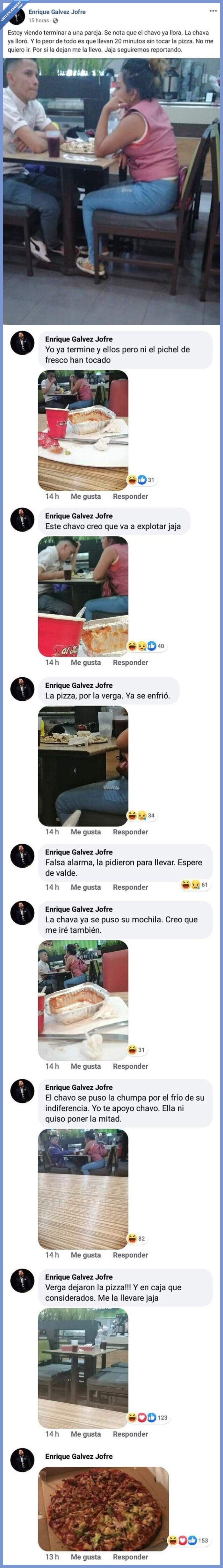 ruptura,pareja,gorrón,pizza,esperar